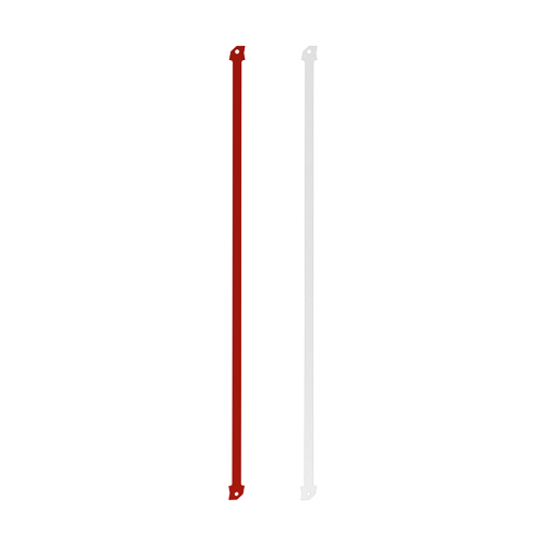 Barreau vertical pour herse articulée inférieur