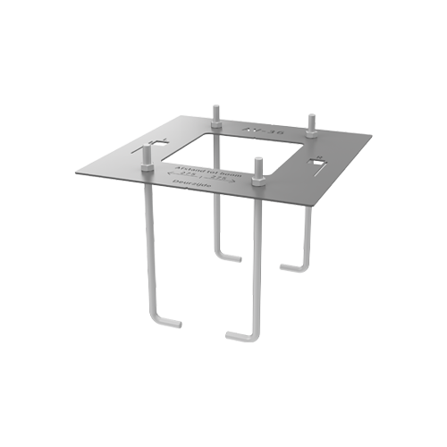 [112797] Concrete foundation template H-25(S)