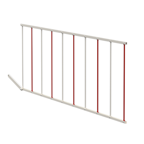 Herse articulée (lisse de barrière non inclus) H-25S/H-36S