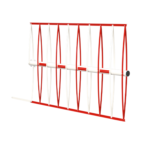Lisse de barrière avec herse articulée inférieure et supérieure H-69DS