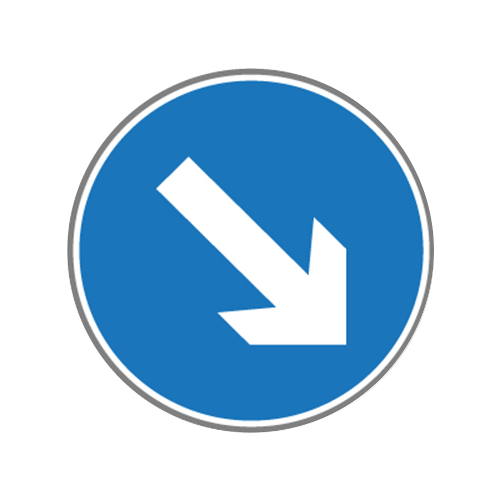 Panneau de signalisation - Flèche