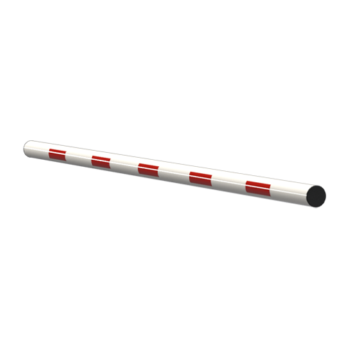 Ronde slagboomarm H-MB